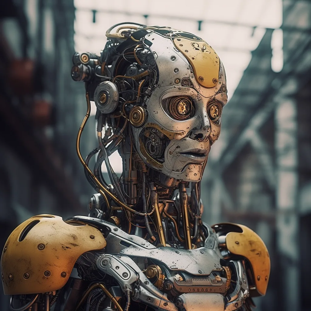 photo realistic, chatgpt, robot, photo --upbeta