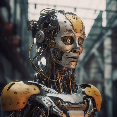 photo realistic, chatgpt, robot, photo --upbeta