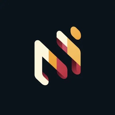 https://s.mj.run/fxdYYvRpbAs, letter N, logo, cube, isometric, simple shapes --upbeta