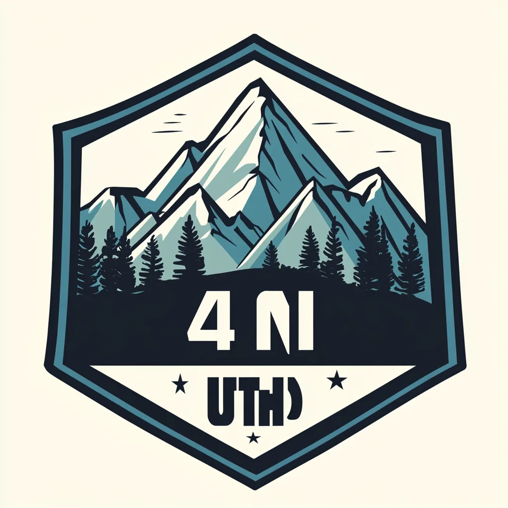 https://s.mj.run/ot_lGNv5NFQ Create a patch design featuring a stylized mountain illustration similar to the uploaded im