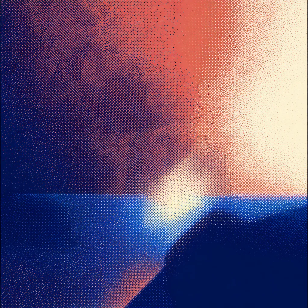 https://s.mj.run/EOWtC1-ZySo https://s.mj.run/jOZqrEKj-d8 airy halftone gradients, dithering, abstract, brilliant idea