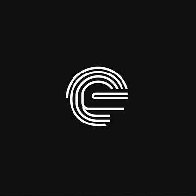 Minimalist black-and-white logo design for ‘Encore Automation,’ a live theater and event marketing company. The logo sho