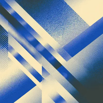 abstract constructivist poster, 2-color palette (#0079F3 and #F1F1F1), background #F1F1F1, tints and shades of #0079F3 a