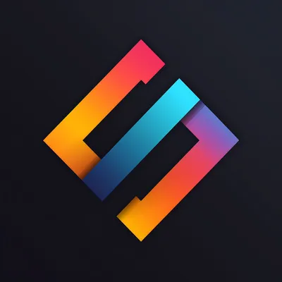 fake corporate logo, simple shapes, silly --s 250
