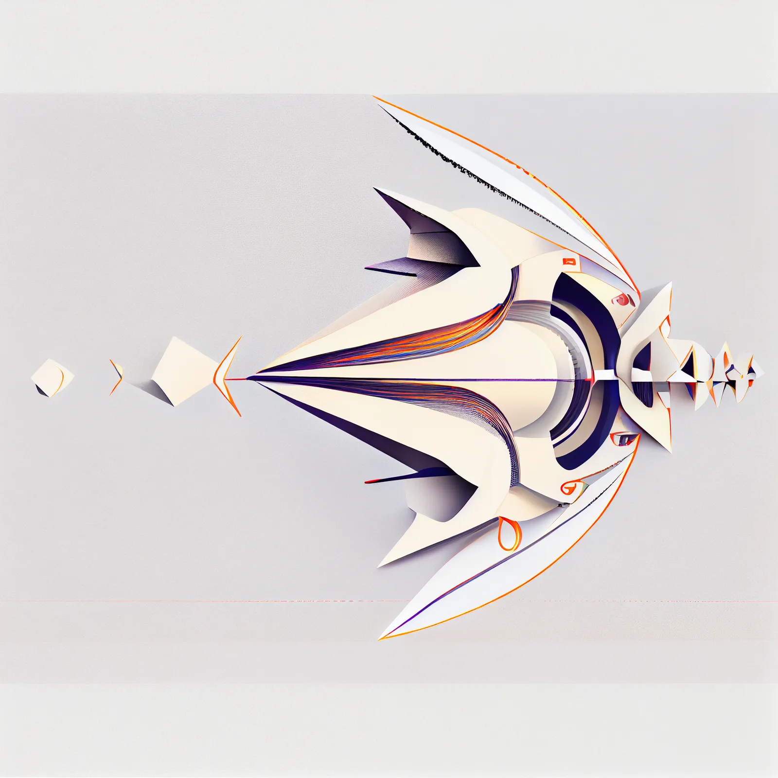 https://s.mj.run/OVVuVz6_75c digital futurism, white background --upbeta