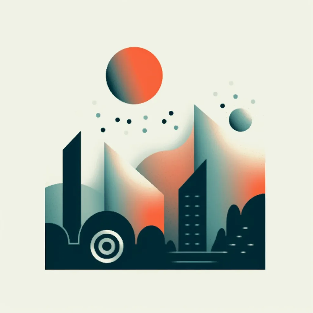 https://s.mj.run/fKSH_BsVmjU, new features, illustration, simple shapes --upbeta