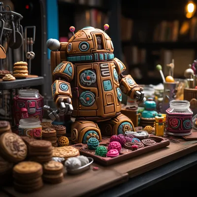Geeks, Gears, and Gingerbread: The Unconventional Crafting Chronicles --s 250