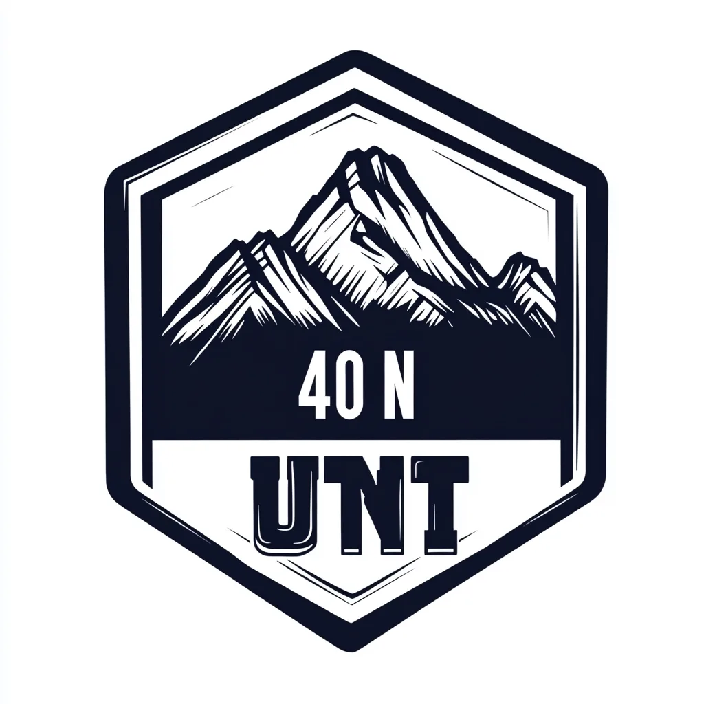 https://s.mj.run/ot_lGNv5NFQ simple shapes, Create a patch design featuring a stylized mountain illustration similar to