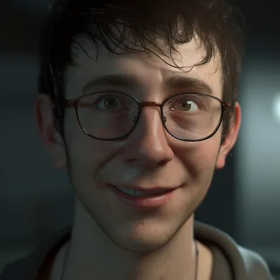 photo portrait of Mister Herp Derp, a computer programmer, hyper realistic, portrait lighting --upbeta --v 5