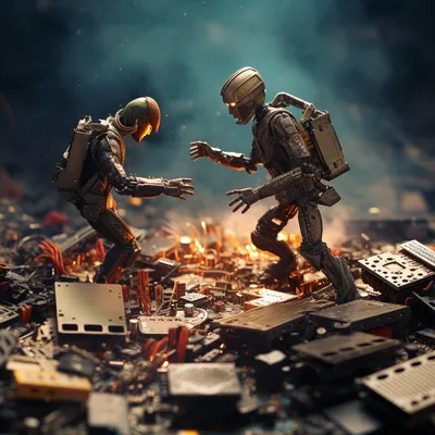 microchips fighting --upbeta