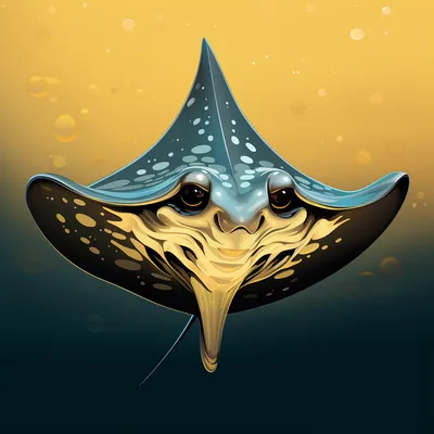 stingray, menace, cartoon --upbeta