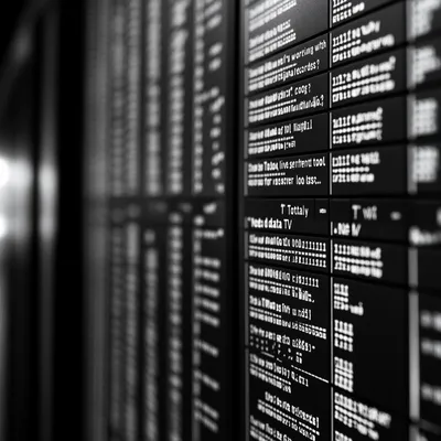 monochromatic ASCI art, It's All Tabular Data The data world loves complexity. Static data. Streaming data. Real-time da