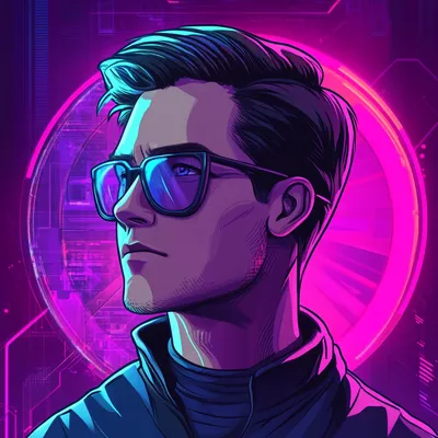 crypto nerd avatar\