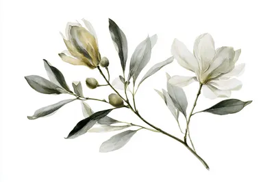 An imagined benevolent botanical specimen, an elegant adaptive flowering organism with the grace of a young magnolia, se