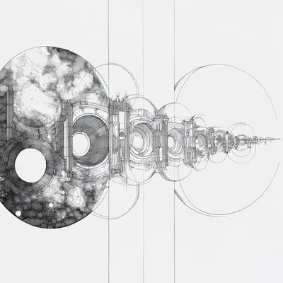 https://s.mj.run/HWS9Vh-5Tmk architecture drawing, elaborate, nebula