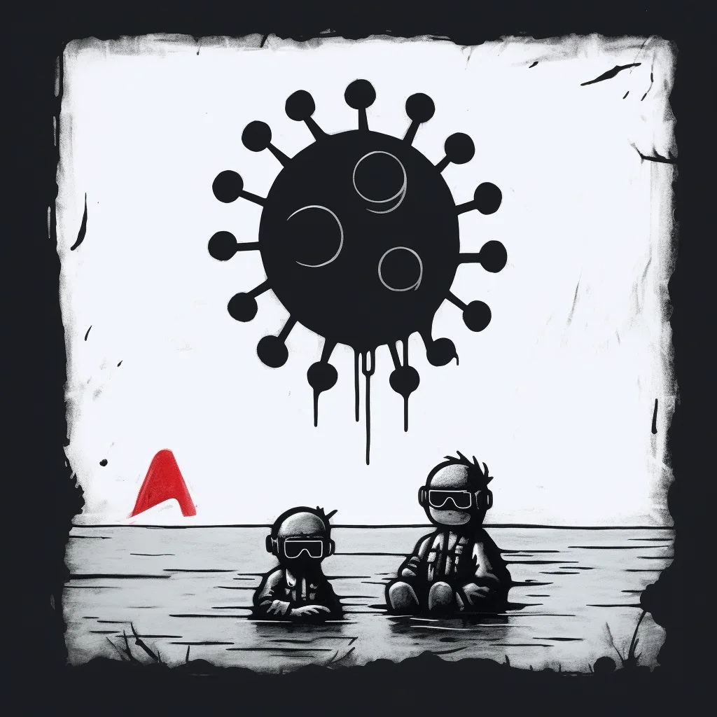 https://s.mj.run/I9bOJgquwzQ, in the style of banksy --upbeta --v 5.1