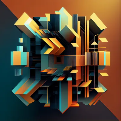 geometric digital futurism grid --upbeta
