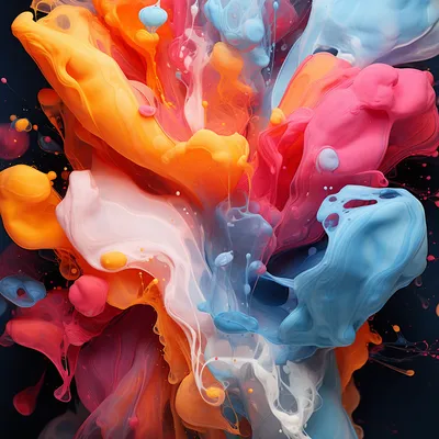 abstract, blobs of color, Universal Exports Artificial Intelligence --s 250