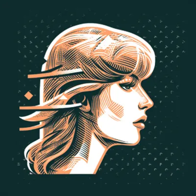 https://s.mj.run/PU3DFDtmd1I, taylor swift, illustration, data party --upbeta