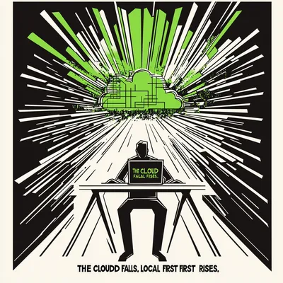 *A striking Russian Constructivist-style propaganda poster in black, white, and neon green (24FE86). At the center, a lo
