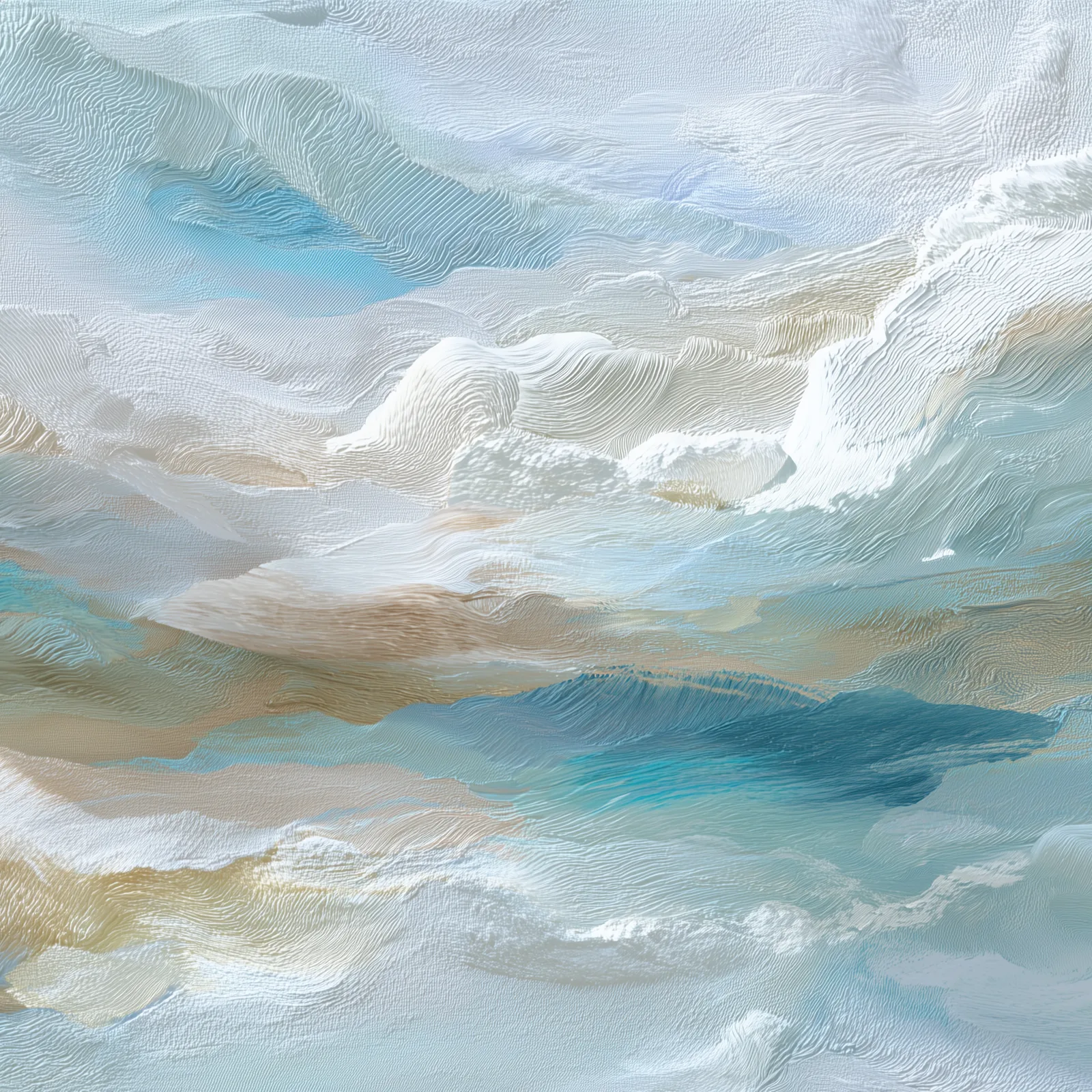 bright white, tons of light feelings, with exceptionally ethereal airy abstract flowing of Rosewood (#ED6363), Driftwood