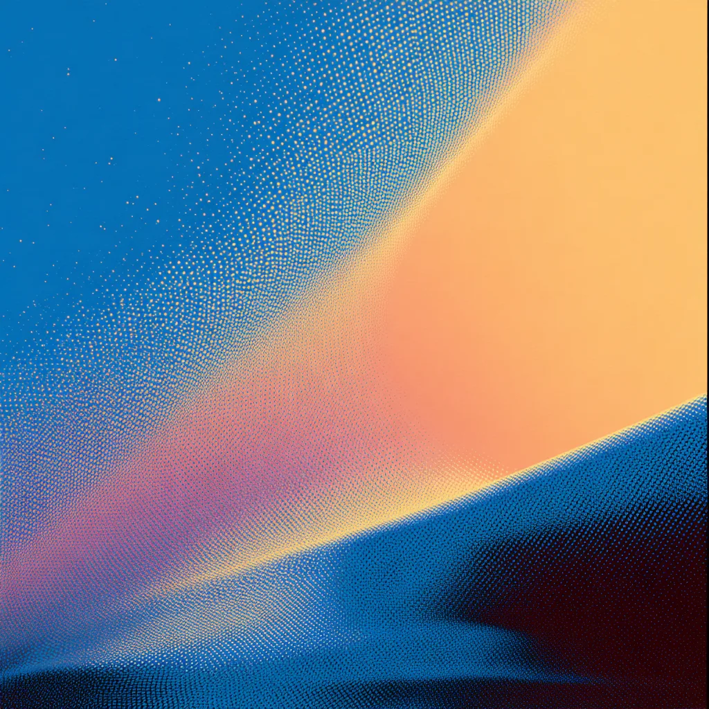 https://s.mj.run/EOWtC1-ZySo https://s.mj.run/jOZqrEKj-d8 airy halftone gradients, dithering, abstract, brilliant idea