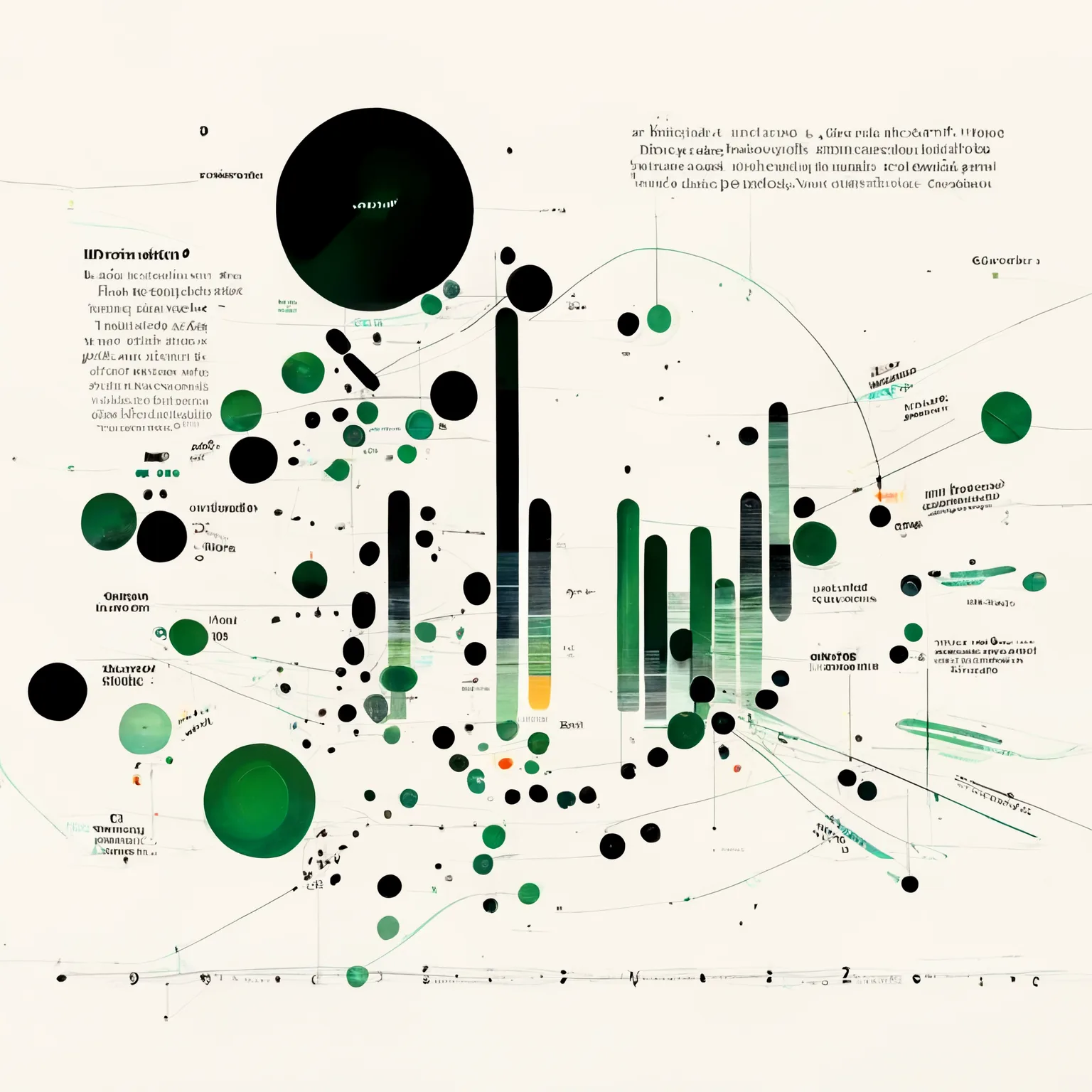 A curiously fast, interactive analytics & data visualization product for large datasets, visualization, black lines, whi