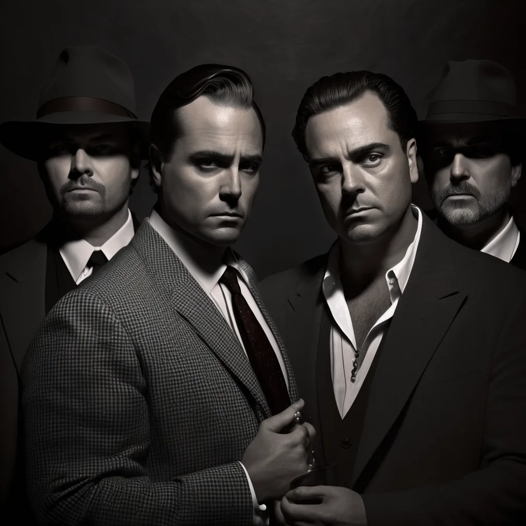 https://s.mj.run/l2CJsICbDTc mafia bosses, film noir, hyper realistic photograph, portrait, masculine, --v 4