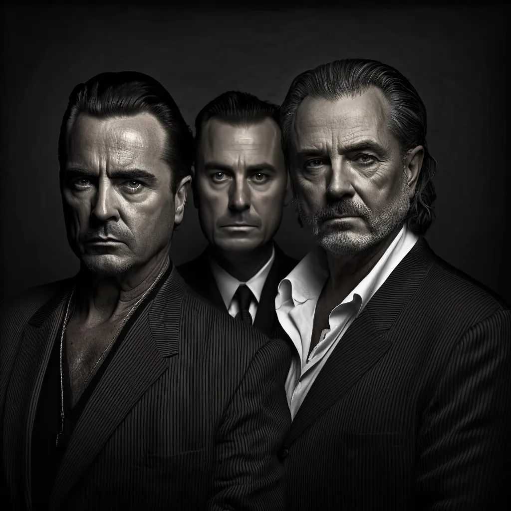 https://s.mj.run/l2CJsICbDTc geriatric mafia bosses, film noir, hyper realistic photograph, portrait, masculine, --v 4