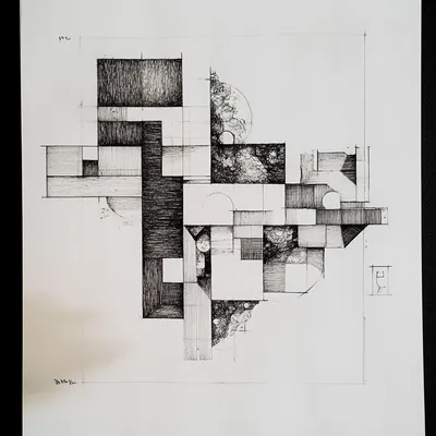 https://s.mj.run/xFzfOi-Z7Bg abstract, Architecture drawing, simple shapes