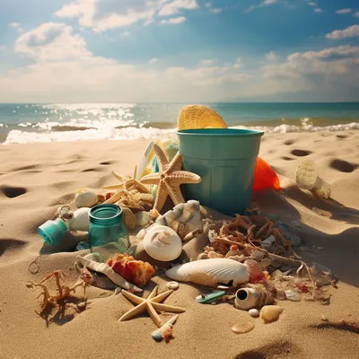 novelty beach trash --upbeta