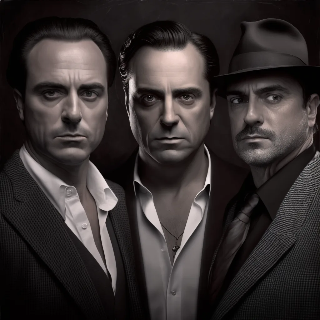 https://s.mj.run/l2CJsICbDTc mafia bosses, film noir, hyper realistic photograph, portrait, masculine, --v 4