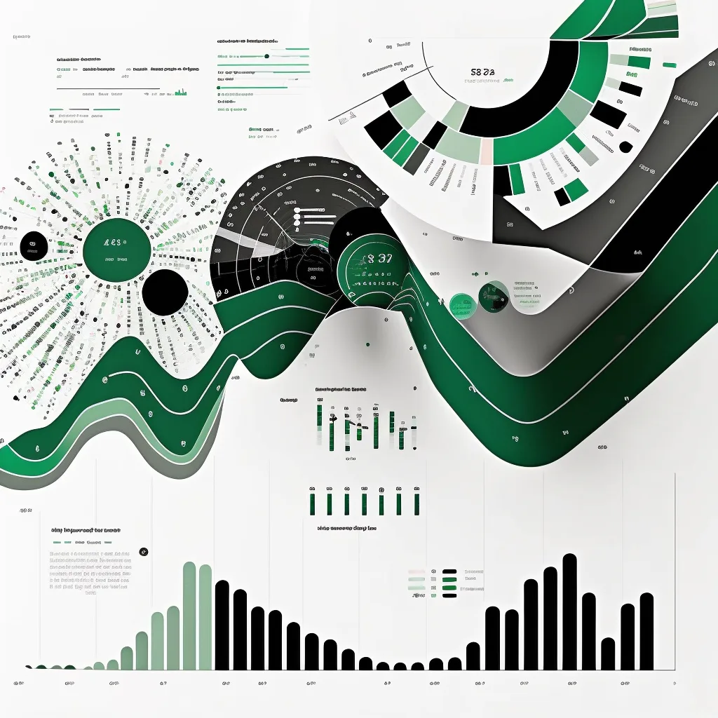 A curiously fast, interactive analytics & data visualization product for large datasets, visualization, black lines, whi