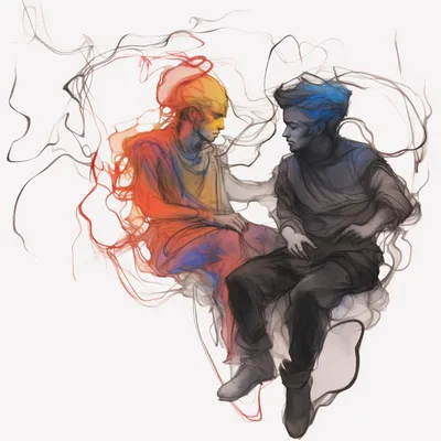 https://s.mj.run/V4h7atr0lPQ blobs of color, charcoal --s 250