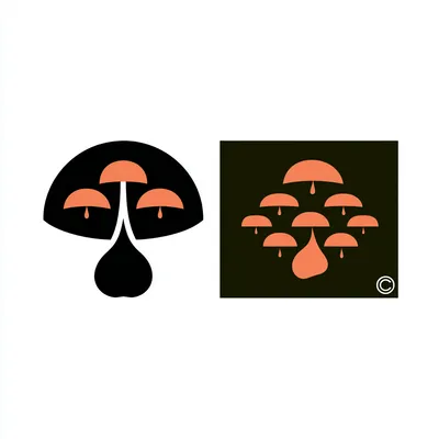 https://s.mj.run/FhuOFmlb1hc Champaigne logo, simple shapes