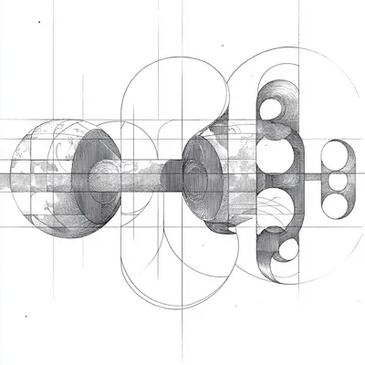 https://s.mj.run/HWS9Vh-5Tmk large upside, architecture drawing, elaborate, nebula, lines, simple shapes, complex