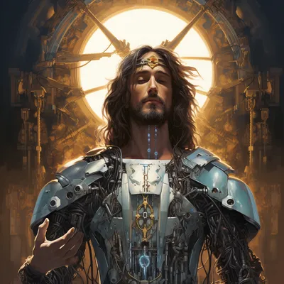 chatGPT as robot jesus --upbeta