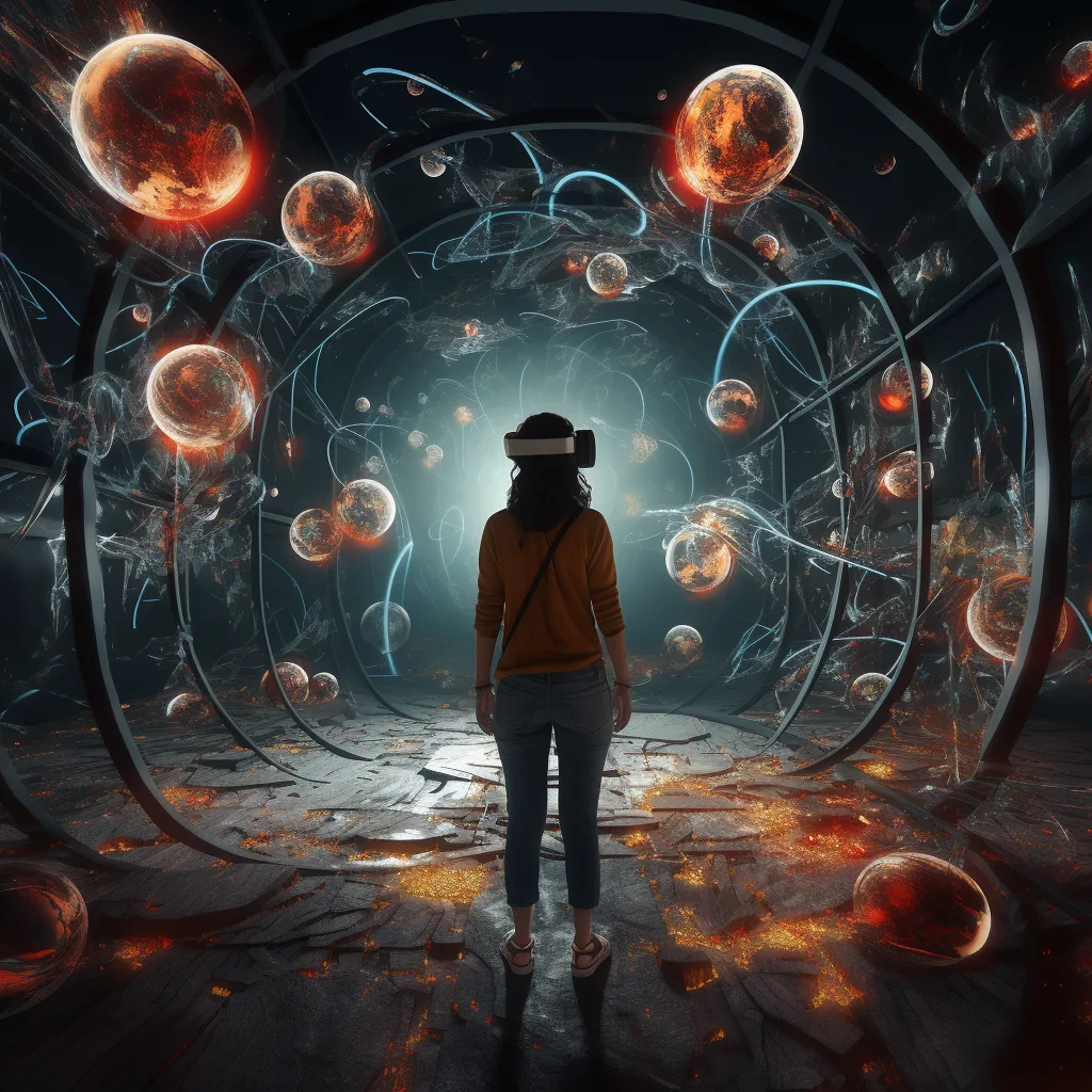vr goggles portal to another universe --upbeta