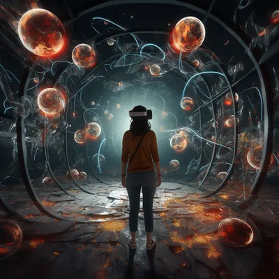 vr goggles portal to another universe --upbeta