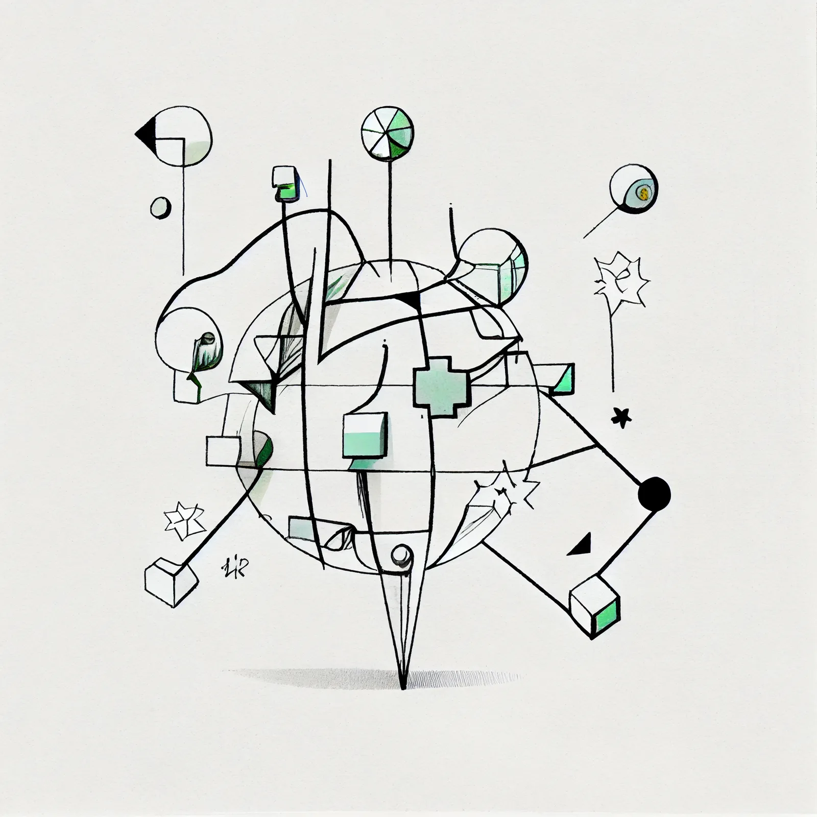 https://s.mj.run/Q_R_P0edHes complicated diagram, simple shapes, line drawing, white background --upbeta