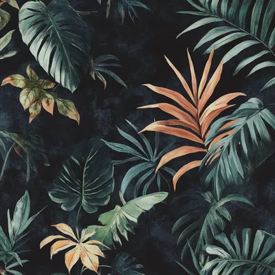 dark and tropical wallpaper