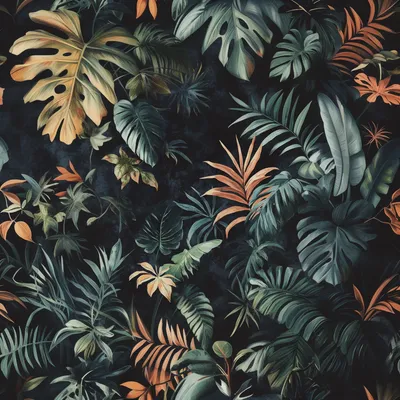 dark and tropical wallpaper