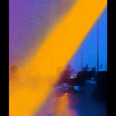 https://s.mj.run/EOWtC1-ZySo https://s.mj.run/jOZqrEKj-d8 airy halftone gradients, dithering, abstract, office with peop