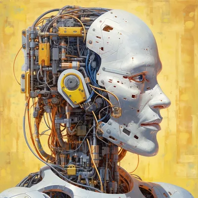 portrait of a robot that is detail-oriented, meticulous, collaborative, persistent, problem-solver, diligent, adaptable,