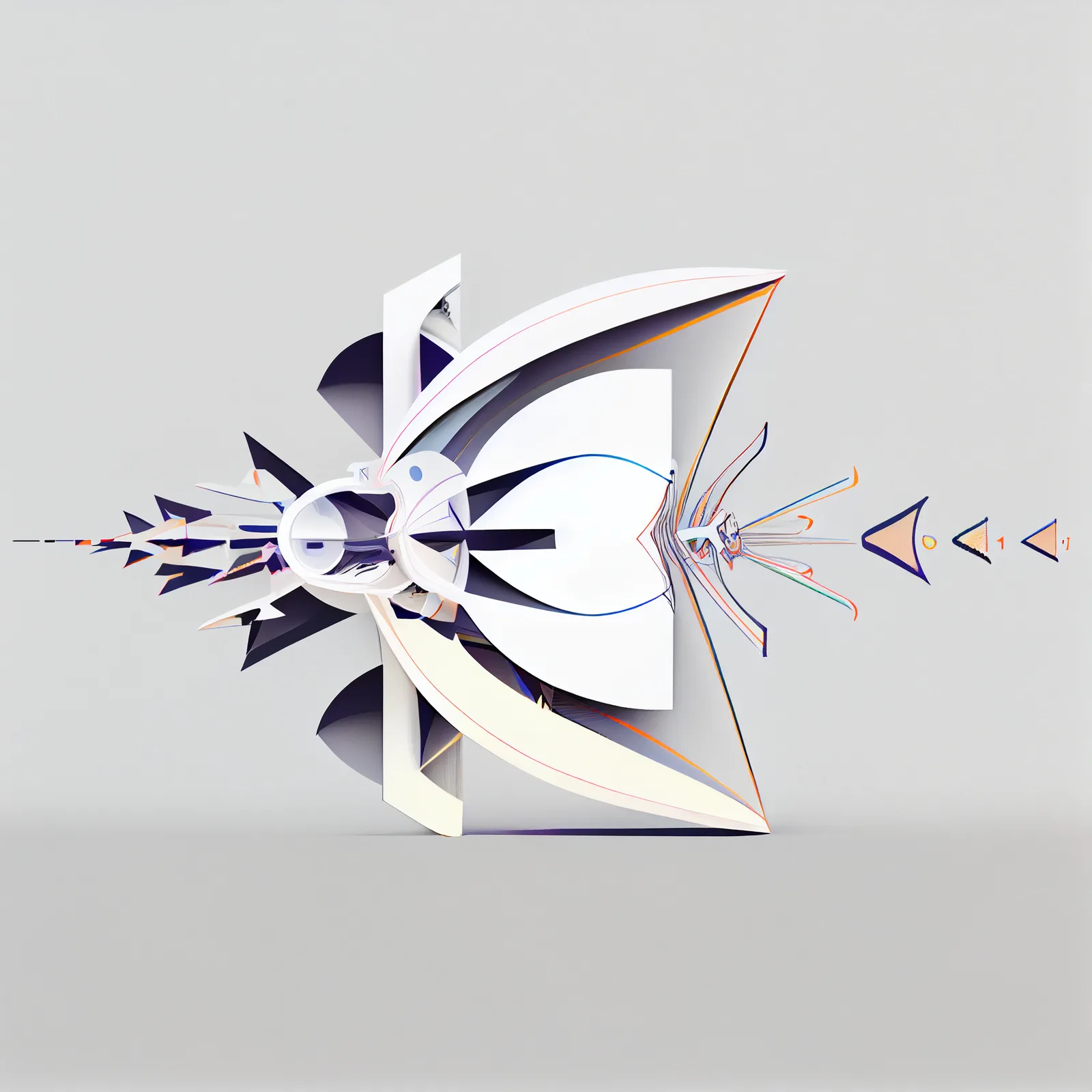 https://s.mj.run/OVVuVz6_75c digital futurism, white background --upbeta