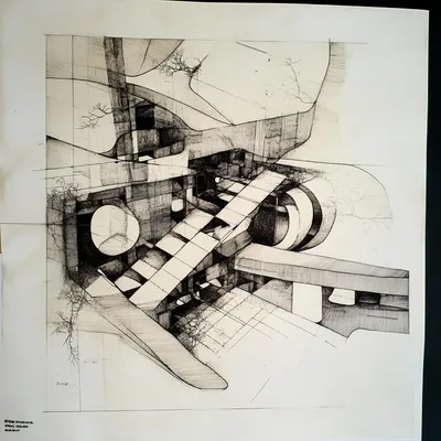 https://s.mj.run/xFzfOi-Z7Bg organic, abstract opportunity, Architecture drawing, simple shapes