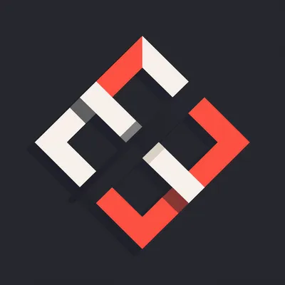 fake corporate logo, simple shapes, silly --s 250