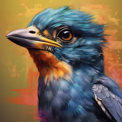https://s.mj.run/ZVmZc112wB8, portrait of a bird that is detail-oriented, Hyper-Meticulous, Ultra-Collaborative, persist