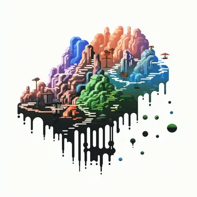 https://s.mj.run/_5-0UO3qG_M, development, pixel art, 8-bit, white background --upbeta