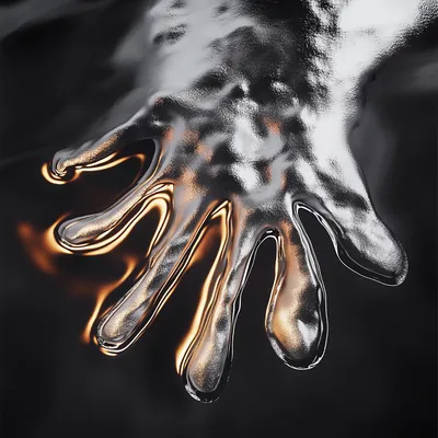 https://s.mj.run/FnvsFf7TrAk 6 lines of liquid metal